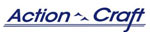 Action Craft logo, representing a brand of boats available at Cape Romain Marine, specializing in various boat models including flats and bay boats.
