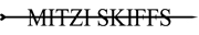 Mitzi Skiffs logo, representing the brand of skiffs available at Cape Romain Marine, specializing in various boat models including Mitzi boats.